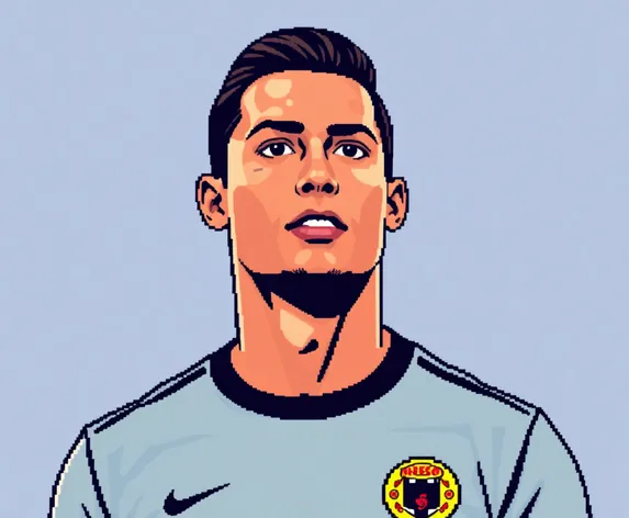 ronaldo pixel art