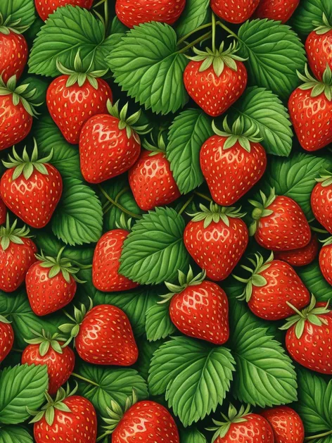 strawberry drawing