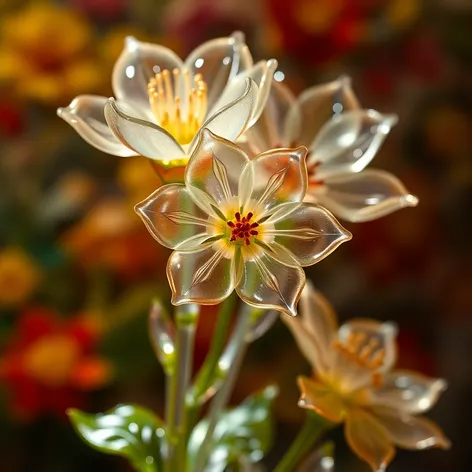 glass flowers