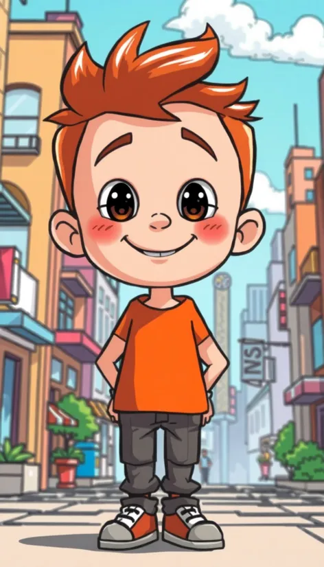 cartoon boy