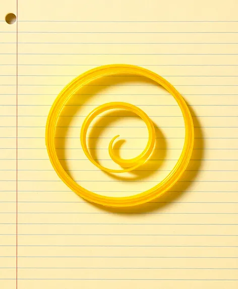 yellow spiral on top