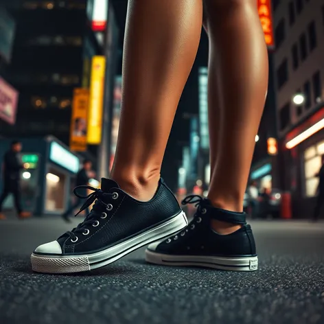 black sneaker women