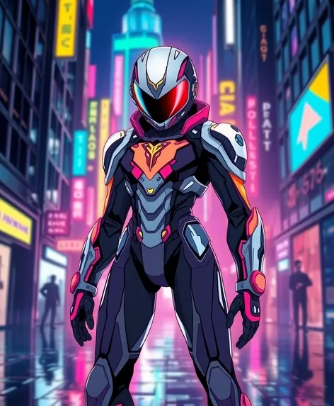 power suit anime