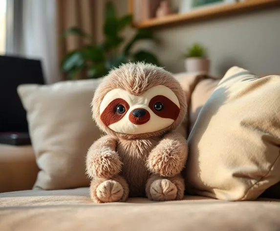 sloth plush doll