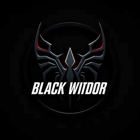 black widow logo