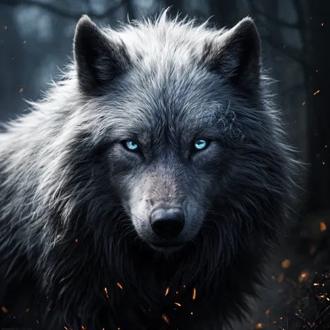 Wolf, normal type, dark