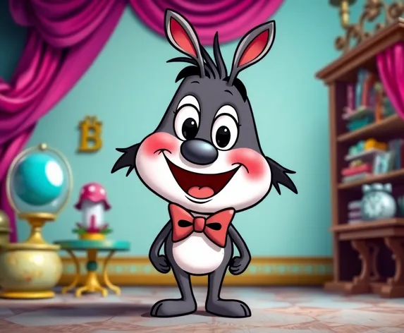 bow tie cartoon character