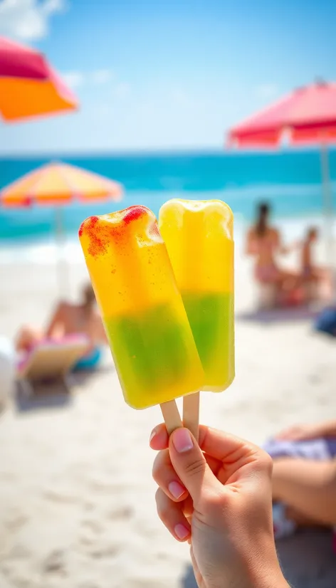 red white blue popsicles