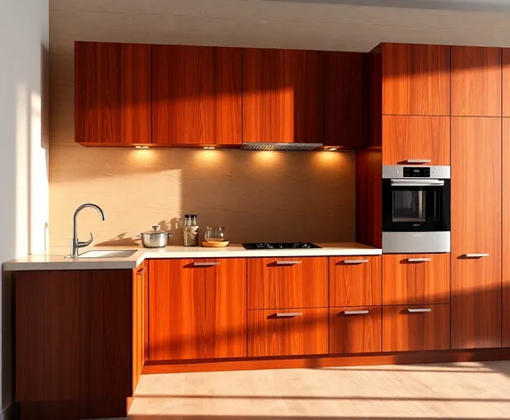 cherry kitchen counter cabinets