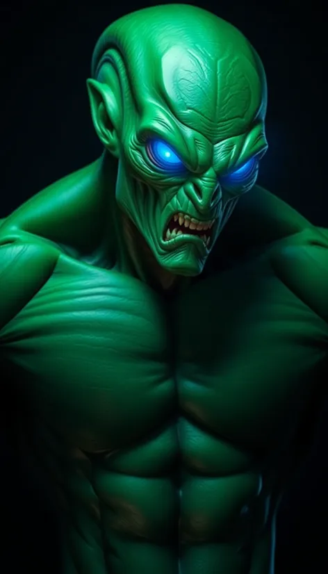 muscular alien