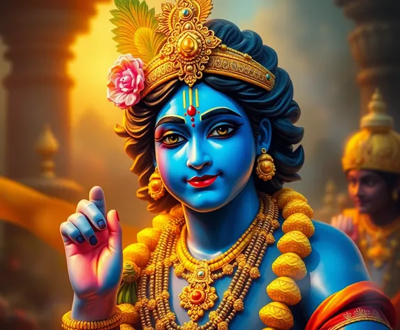 god krishna desktop wallpaper