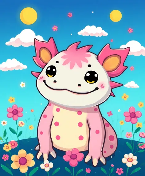 axolotl cartoon