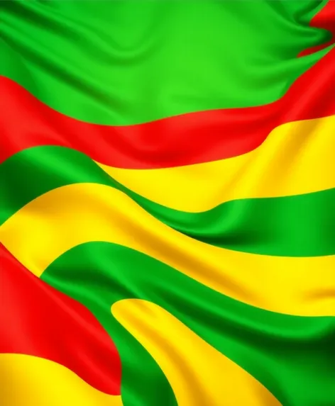 red green and yellow