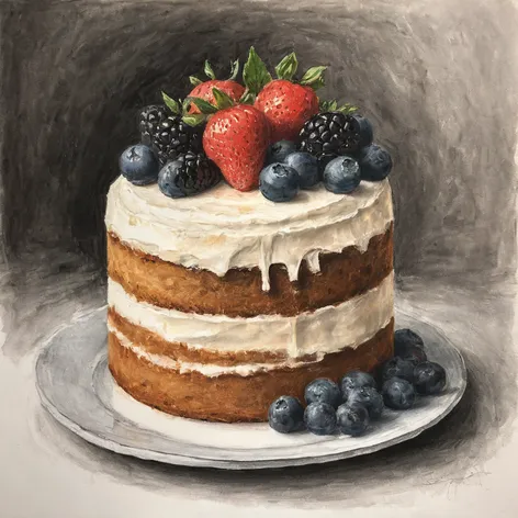 cake drawing