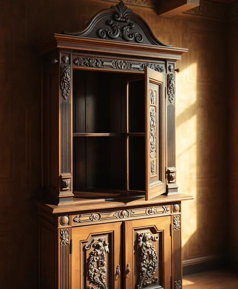 antique cupboard