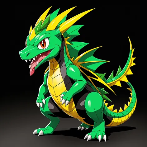 A green dragon type