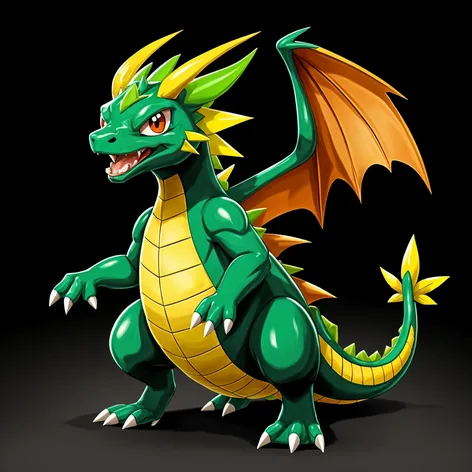 A green dragon type