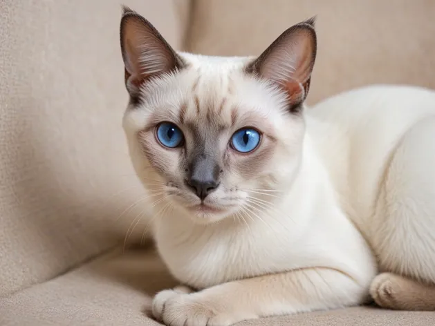 white siamese cat