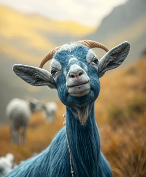 blue goat