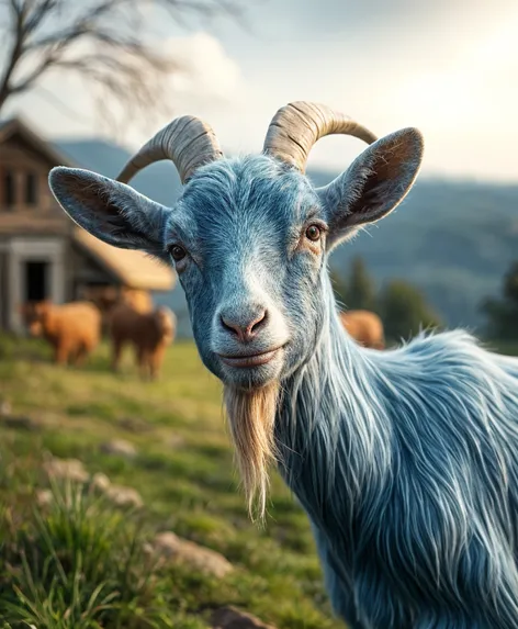 blue goat