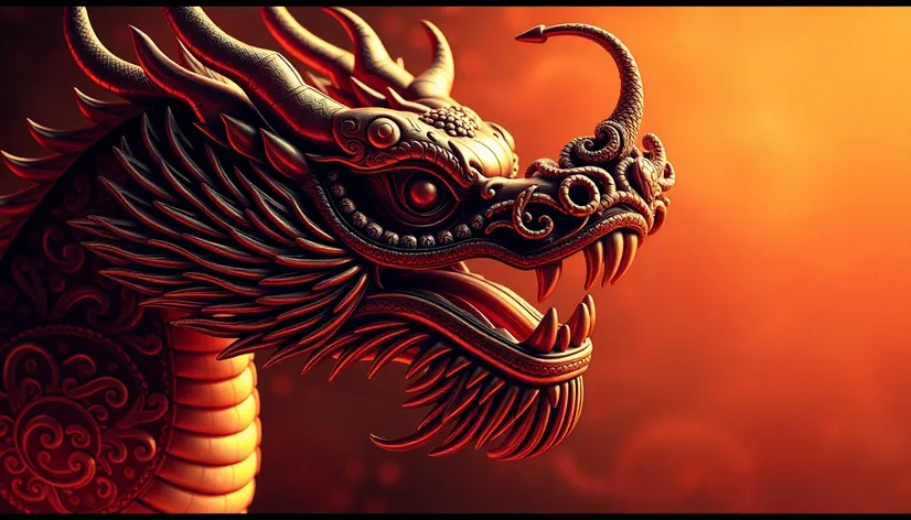 chinese dragon horns