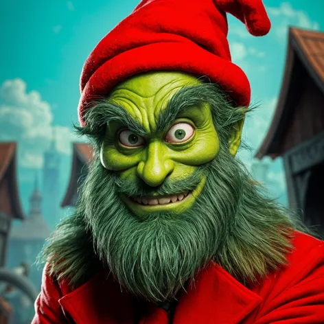 Create the grinch with