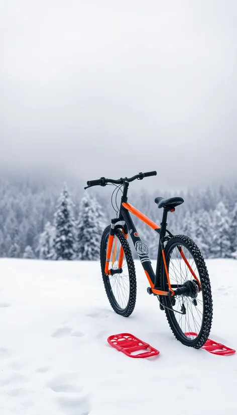 snow bicycle