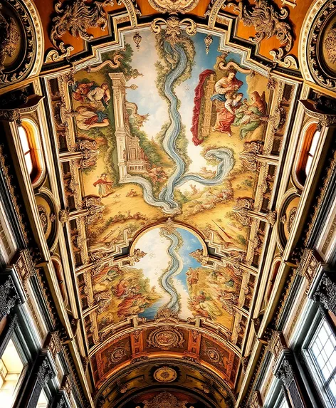 rome church ceiling four