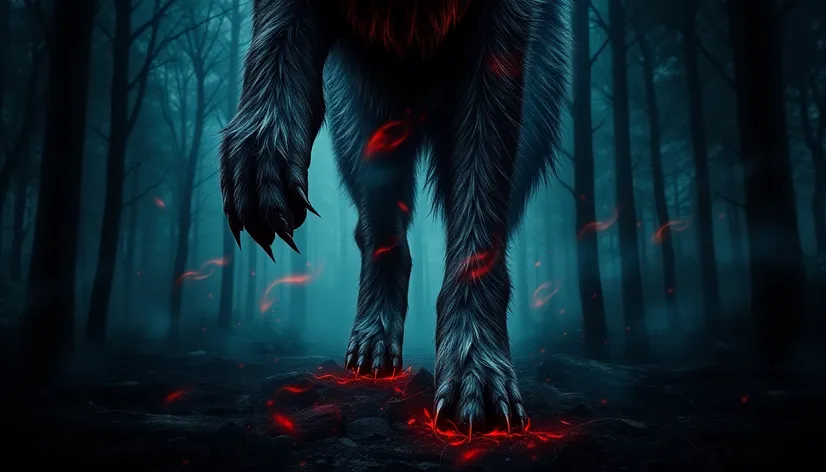 werewolf feet transformation