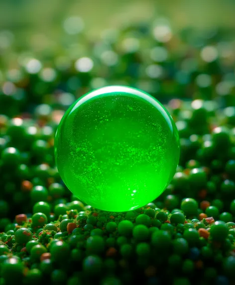 green ball