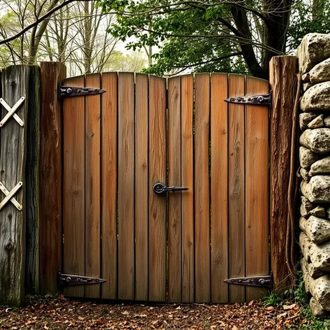 wood gates