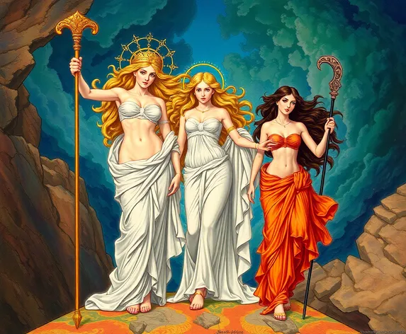 greek female mythology