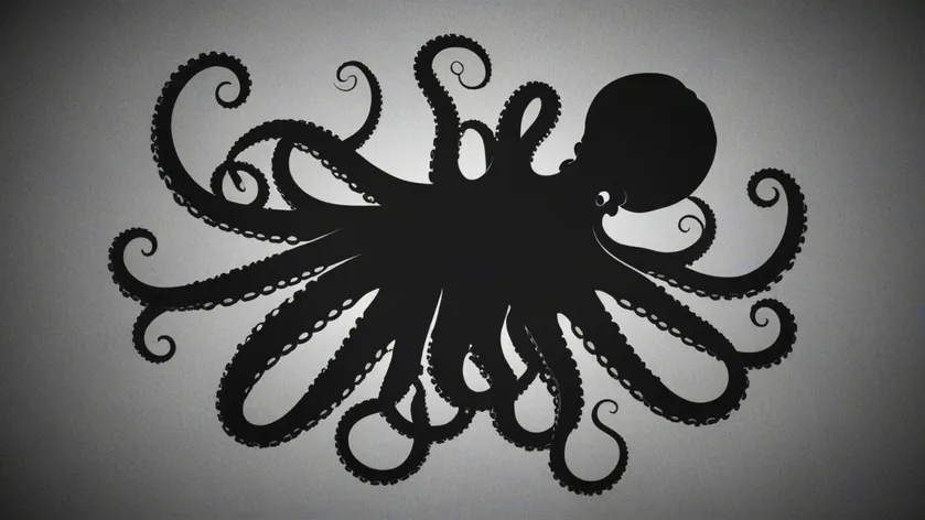 octopus silhouette