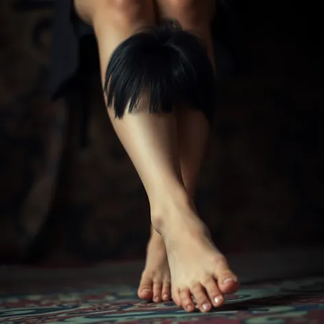 asian girl feet