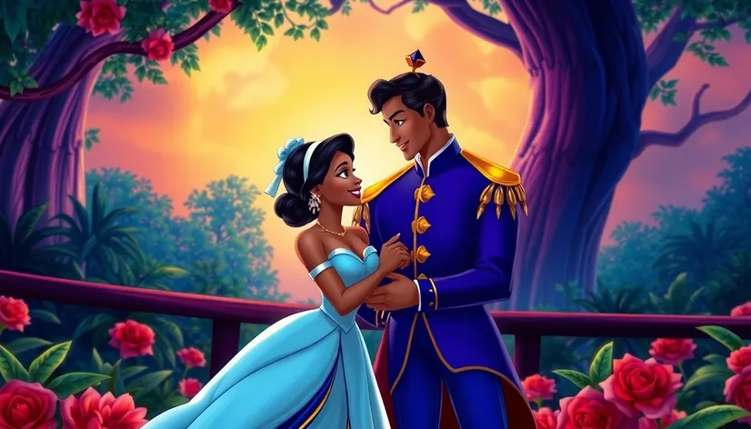 tiana and prince