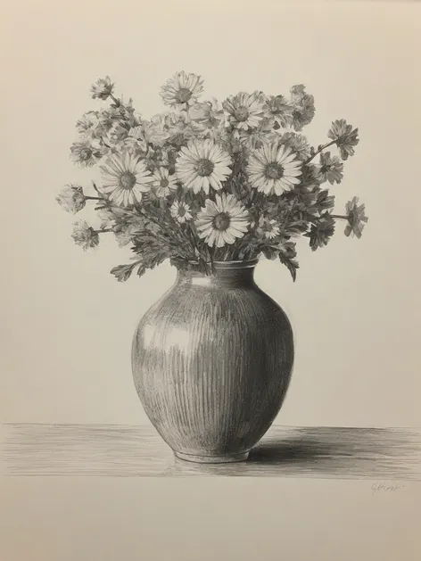 vase drawing