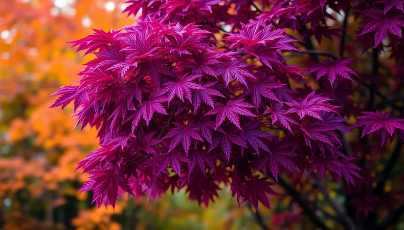 purple maple tree