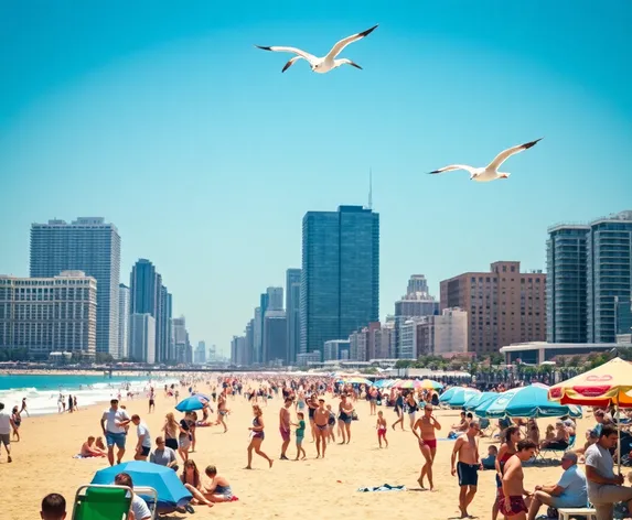 oak street beach chicago