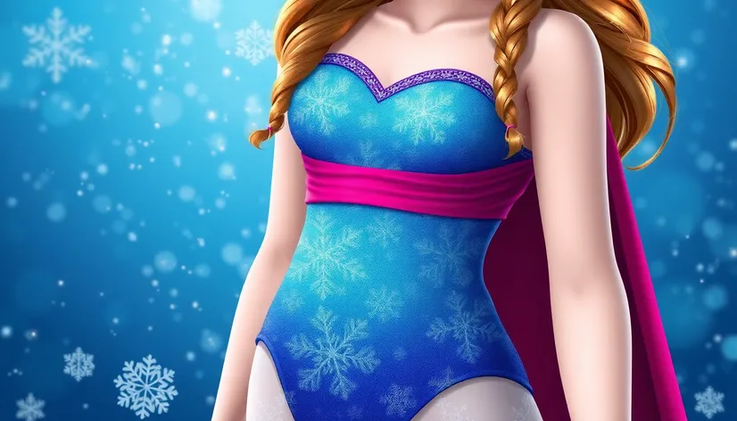 anna frozen swimsuit