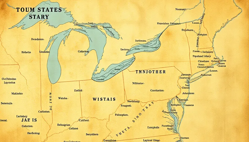 map of eastern states