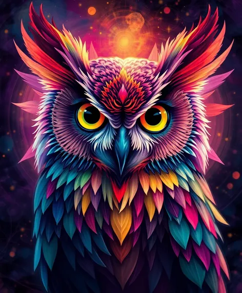 abstract owl