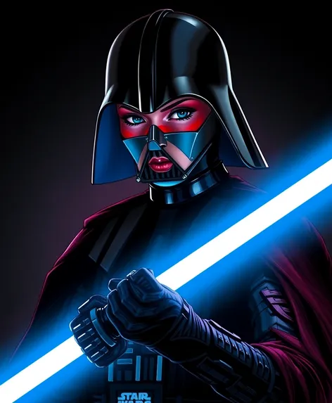 female darth vader art