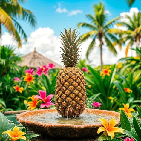 pineapple fountain