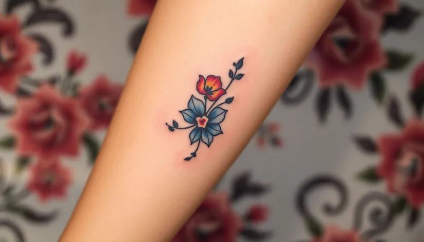 tattoo on the leg