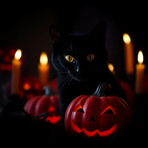 halloween black cat