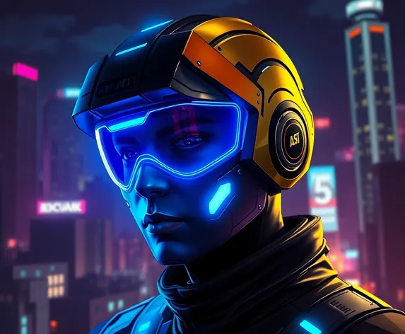 cybernetic visor