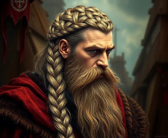 viking beard braid