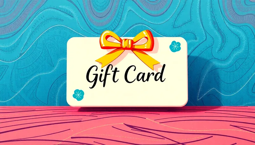 gift card mockup etsy