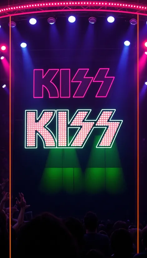 kiss band banner