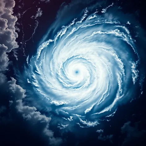 hurricane from space